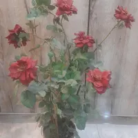 دو عدد گل وگلدان مصنوعی|گل مصنوعی|اهواز, خیابان ۳۰ متری|دیوار
