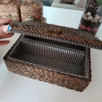 ظروف حصیری|صنایع دستی و سایر لوازم تزئینی|گرگان, |دیوار