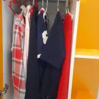 کمد و ویترین کودک مدل پو چوب ارژن تهران|تخت و سرویس خواب|زاهدان, |دیوار