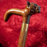 عصا دست ساز مدل شاه پلنگ