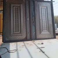 درب حیاط دولنگه سه لنگه تک لنگه ضدسرقت