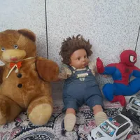 عروسک،ماشین اسباب بازی