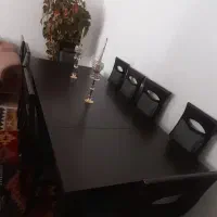 غذاخوری ۱۰نفره ..قابلیت تغییر میز . باکس دار