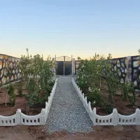 باغچه ۱۶۴متری سند تک برگ معاوضه با ماشین