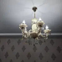 دو عدد لوستر کریستالی|لوستر و چراغ آویز|تهران, سردارجنگل|دیوار