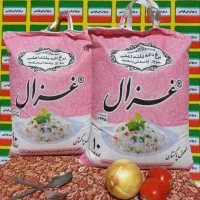 برنج پاکستانی دانه بلند غزال صورتی( 10gk)