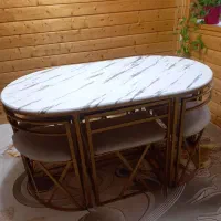 میز ناهار خوری ۶ نفره|میز و صندلی غذاخوری|رودسر, |دیوار