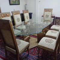 میز ناهارخوری ۸نفره|میز و صندلی غذاخوری|تهران, آهنگ|دیوار
