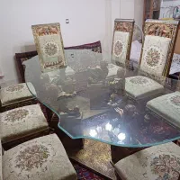 میز ناهارخوری ۸نفره|میز و صندلی غذاخوری|تهران, آهنگ|دیوار