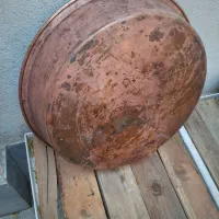 ماهیتابه سایز بزرگ مسی وسیعی مسی