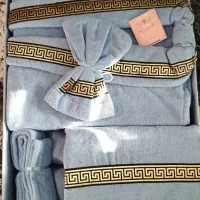 دو دست حوله ی زنانه و مردانه مخصوص جهیزیه