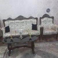 مبل راحتی نیمه استیل|مبلمان خانگی و میز عسلی|مرند, |دیوار