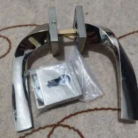 دستگیره درب اتاق . استیل کرم