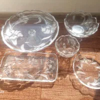 کریستال ۵ تکه در حد نو