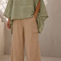 شلوار بگ کارگو ترند سال کاملا نو پاییزه