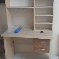 کتابخانه ومیز تحریر|کتابخانه، شلف، قفسه‌های دیواری|کرج, برغان|دیوار