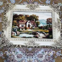 تابلو فرش منظره