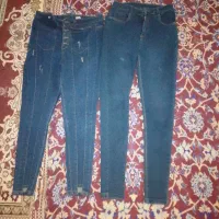 دوعدد شلوار لی زنانه نو