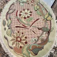 قالیچه ۴ متری بیضی