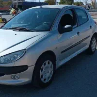 پژو ۲۰۶ مدل ۸۳ نقره ای