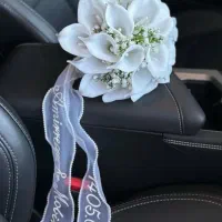 دسته گل عروس/ ماشین عروس /حک اسم /عینک /هنگر