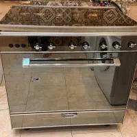 اجاق فر رزگاز ایتالیا تمام استیل دارای جوجه گردان