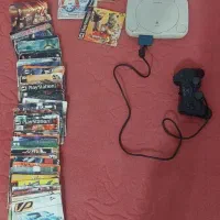 پلی استیشن سونی ps1 سالم با ۷۰ سیدی بازی