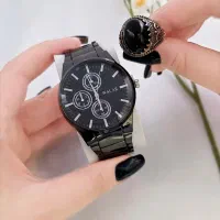 ساعت همه پسند با انگشتر