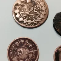 شش عدد سکه تاریخی|کلکسیون سکه، تمبر، اسکناس|اصفهان, قلعه طبره|دیوار