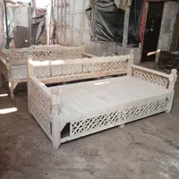 تخت سنتی ۲در ۱ چوب روس|تخت و سرویس خواب|تهران, دولتخواه جنوبی|دیوار