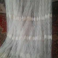 پرده حریر تمیز