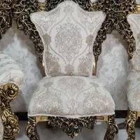 مبل 9 نفره فوق سلطنتی چوب راش سالم  بدون پارگی.|مبلمان خانگی و میز عسلی|تهران, شهرک شریعتی|دیوار