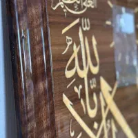 ساعت دیواری چوبی بزرگ ۵۰×۷۰