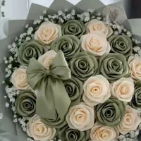 دسته گل روبانی|گل مصنوعی|دورود, |دیوار