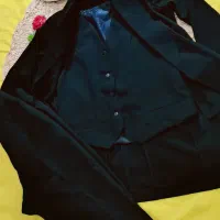 کت و شلوار و جلیقه زنانه مزون دوزی کت گلدوزی شال