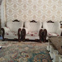 مبل 9 نفره به همراه میز جلو مبلی و عسلی ها|مبلمان خانگی و میز عسلی|محمدشهر, محمدشهر|دیوار