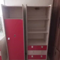 تخت و کمد نوجوان بسیار تمیز ( ۷ تیکه ) در حد نو|تخت و سرویس خواب|اصفهان, مهدی آباد|دیوار