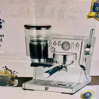 قهوه ساز با آسیاب و لوازم ام آر اس