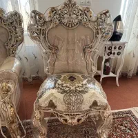 مبلمان و تخت سلطنتی|مبلمان خانگی و میز عسلی|خمینی‌شهر, |دیوار