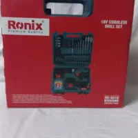دلرشارژی رونیکس۱۸ولت۵۳تکه آک.شارجی چکشی رونکس۱۸ولت|ابزارآلات|مشهد, سیلو|دیوار