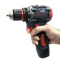 دریل شارژی براشلس 24V سه نظام فلزی BOSS|ابزارآلات|اصفهان, شاهد|دیوار