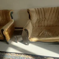 مبلمان  راحتی چوبی ۷ نفره|مبلمان خانگی و میز عسلی|تهران, گرگان|دیوار