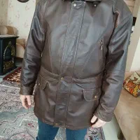 کاپشن چرم خارجی