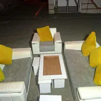 مبل شش نفره تمیز و مرتب