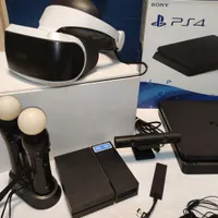 PS4 + PSVR1 + PS PLUS DELUXE + 4HAND|کنسول، بازی ویدئویی و آنلاین|تهران, شمیران‌نو|دیوار