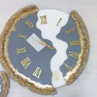 ساعت دفرمه رزینی|ساعت دیواری و تزئینی|تهران, سیروس|دیوار