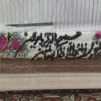 دار قالی و قالی کمی بافته شده به همراه تمام وسایل|لوازم خیاطی و بافتنی|اندیشه, اندیشه فاز ۲|دیوار