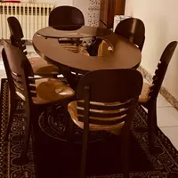 نهارخوری ۶ نفره، فروش فوری|میز و صندلی غذاخوری|تهران, کوی فراز|دیوار