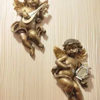 مجسمه ی دیوار کوب فرشته