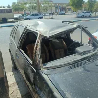 پراید هاچپک تصادفی